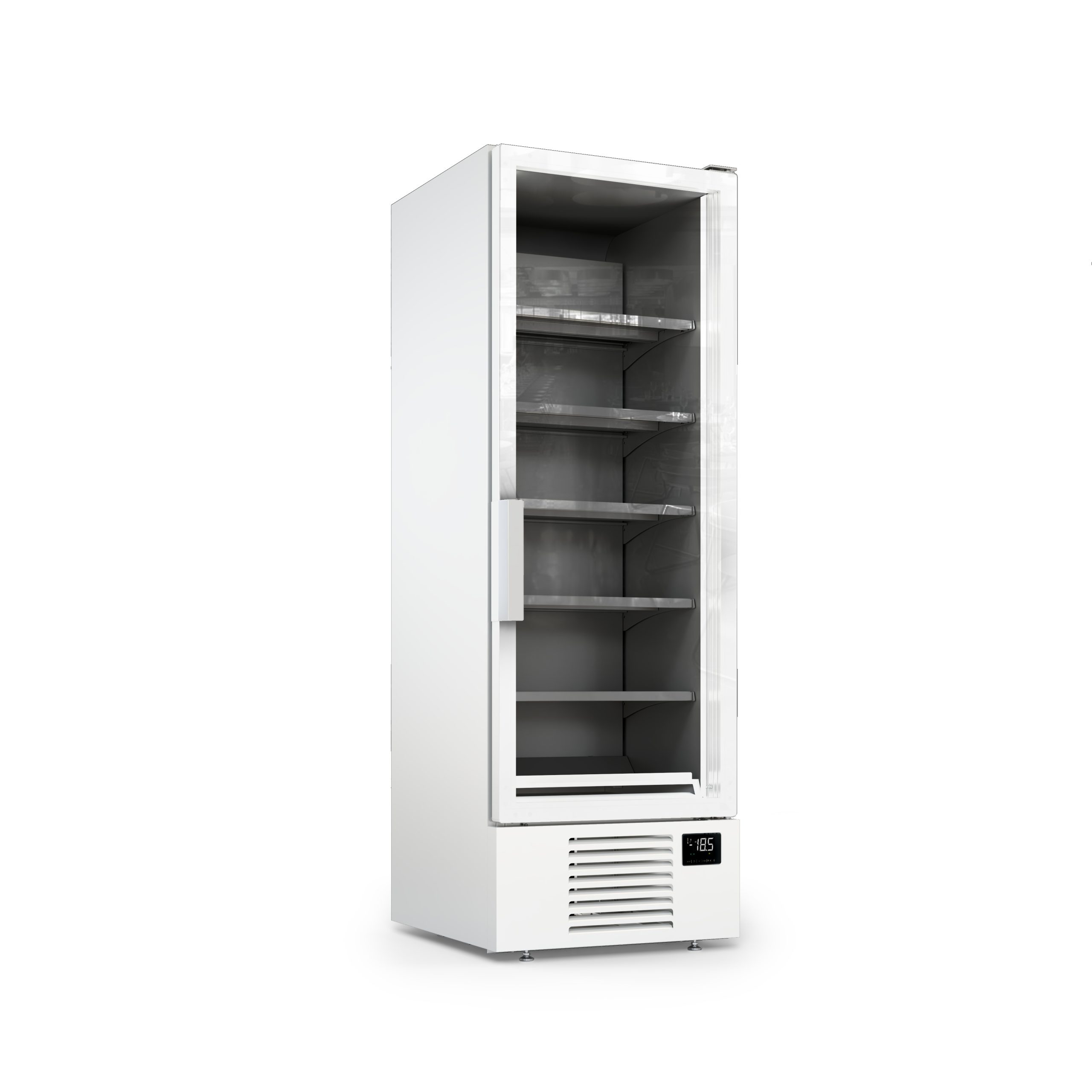 GG2 verticale refrigerato. Esterno RAL 7044 interno RAL 9005